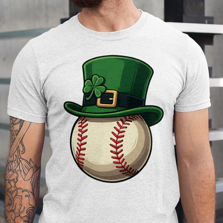 Baseball Leprechaun Hat Saint Patrick Retro Unisex Jersey T-Shirt