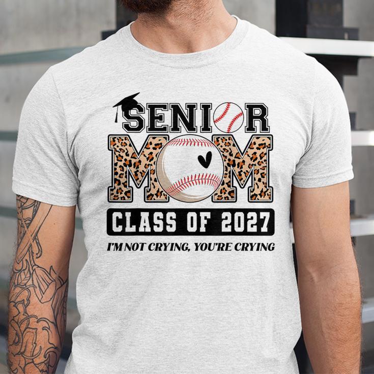 Baseball Senior Class Of 2027 Senior 2027 Graduation Women Unisex Jersey T-Shirt