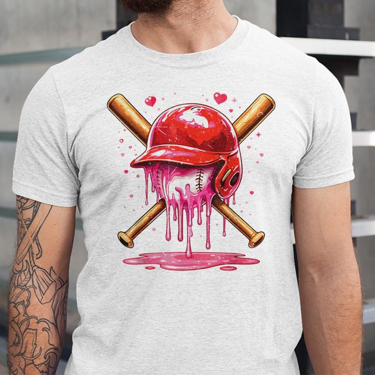Boys Valentine Day Baseball Helmet Drip Ice-Cream Youth Kids Unisex Jersey T-Shirt Boys Valentine Day Baseball Helmet Drip Ice-Cream Youth Kids Unisex Jersey T-Shirt