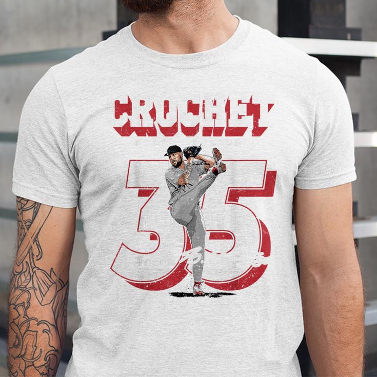 Garrett Crochet Boston Baseball Players MLBGCR201M Unisex Jersey T-Shirt Garrett Crochet Boston Baseball Players MLBGCR201M Unisex Jersey T-Shirt