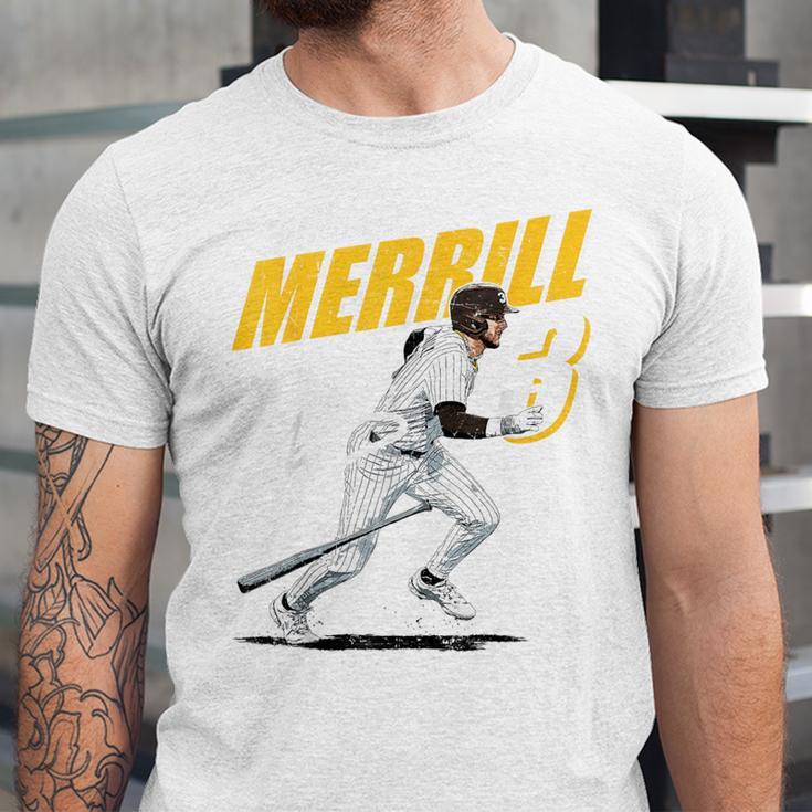 Jackson Merrill San Diego MLB Baseball Player MLBJME204M Unisex Jersey T-Shirt Jackson Merrill San Diego MLB Baseball Player MLBJME204M Unisex Jersey T-Shirt
