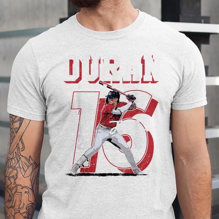 Jarren Duran Boston MLB Baseball Players MLBJDU201M Unisex Jersey T-Shirt Jarren Duran Boston MLB Baseball Players MLBJDU201M Unisex Jersey T-Shirt