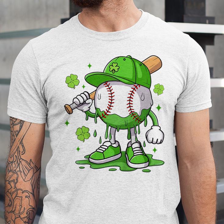 Kids Boys Happy St Patricks Day Kids Baseball Ice Cream Drip Unisex Jersey T-Shirt Kids Boys Happy St Patricks Day Kids Baseball Ice Cream Drip Unisex Jersey T-Shirt