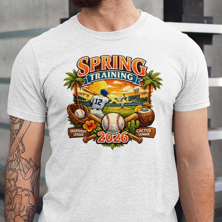Spring Training 2026 Baseball Vintage Sunset Premium Tri-Blend Unisex Jersey T-Shirt Spring Training 2026 Baseball Vintage Sunset Premium Tri-Blend Unisex Jersey T-Shirt