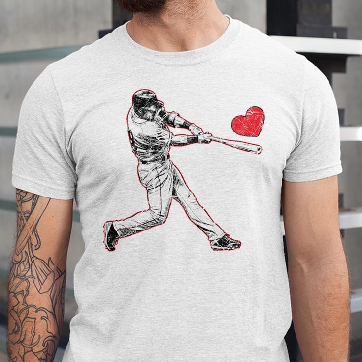 Valentines Baseball Batter Heart Player Silhouette Premium Tri-Blend Unisex Jersey T-Shirt Valentines Baseball Batter Heart Player Silhouette Premium Tri-Blend Unisex Jersey T-Shirt