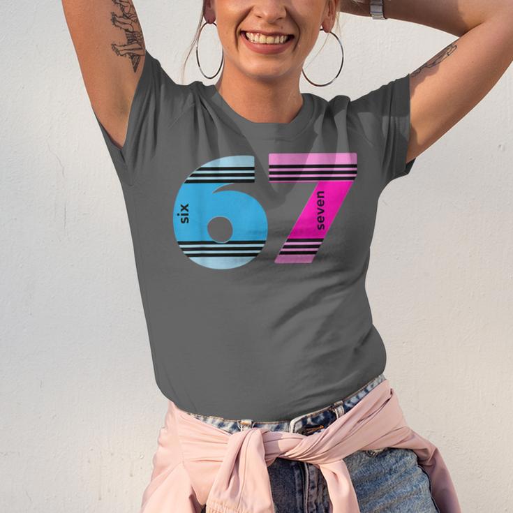 67 Crayon Cool Baseball Crayon 6 7 67 Unisex Jersey T-Shirt