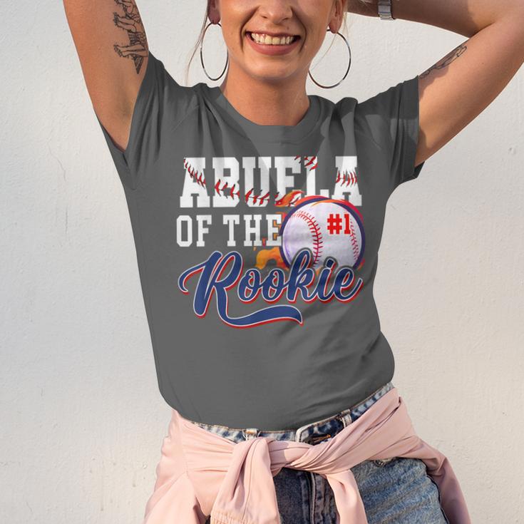 Abuela Rookie Of Year 1st Birthday Baseball Theme Matching Unisex Jersey T-Shirt Abuela Rookie Of Year 1st Birthday Baseball Theme Matching Unisex Jersey T-Shirt