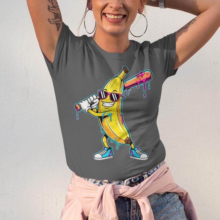 Banana Baseball Drip Kids Youth Boys Girls Unisex Jersey T-Shirt Banana Baseball Drip Kids Youth Boys Girls Unisex Jersey T-Shirt