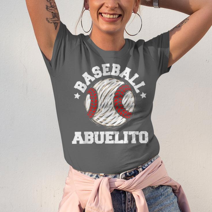Baseball Abuelito Distressed Vintage Grandpa Game Day Unisex Jersey T-Shirt Baseball Abuelito Distressed Vintage Grandpa Game Day Unisex Jersey T-Shirt