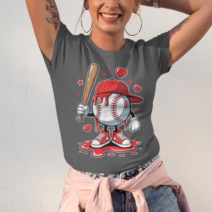 Baseball Drip Icecream Apparel Youth Boy Valentine Unisex Jersey T-Shirt Baseball Drip Icecream Apparel Youth Boy Valentine Unisex Jersey T-Shirt
