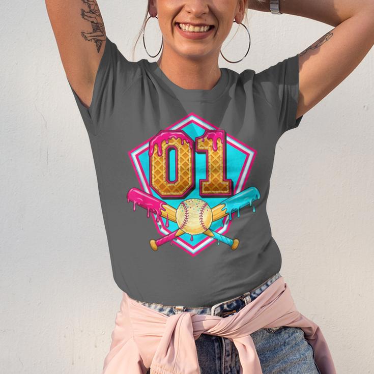 Baseball Drip Jersey Number 1 For Players & 1th Birthday Unisex Jersey T-Shirt Baseball Drip Jersey Number 1 For Players & 1th Birthday Unisex Jersey T-Shirt
