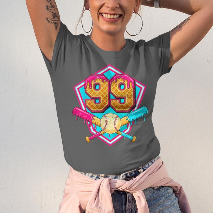 Baseball Drip Jersey Number 99 For Players & 99th Birthday Unisex Jersey T-Shirt Baseball Drip Jersey Number 99 For Players & 99th Birthday Unisex Jersey T-Shirt