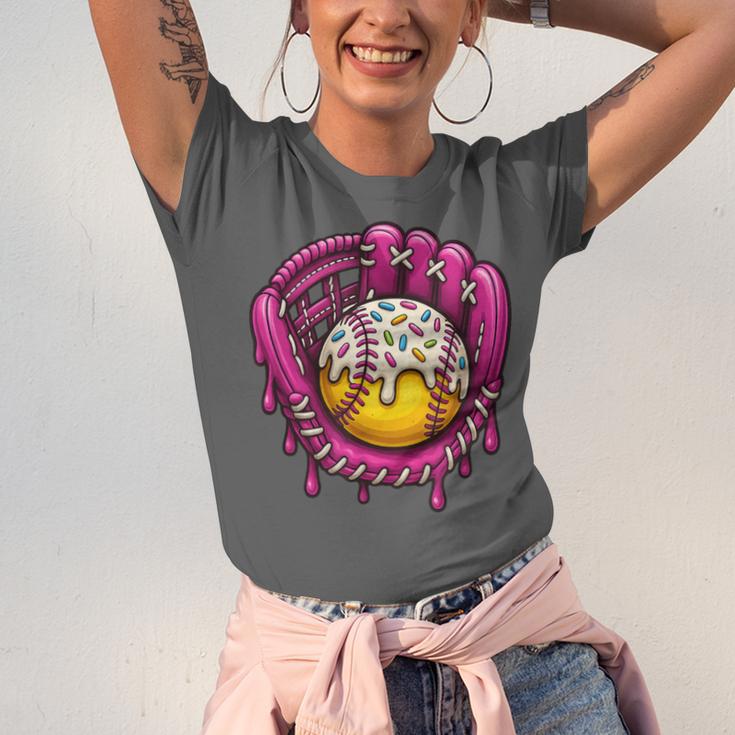 Baseball Drip Pink Glove Respect The Drip Youth Boys Girls Unisex Jersey T-Shirt Baseball Drip Pink Glove Respect The Drip Youth Boys Girls Unisex Jersey T-Shirt