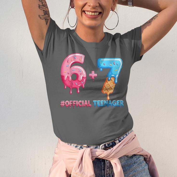 Baseball Ice Cream Drip 67 Official Teenager 13th Birthday Unisex Jersey T-Shirt Baseball Ice Cream Drip 67 Official Teenager 13th Birthday Unisex Jersey T-Shirt