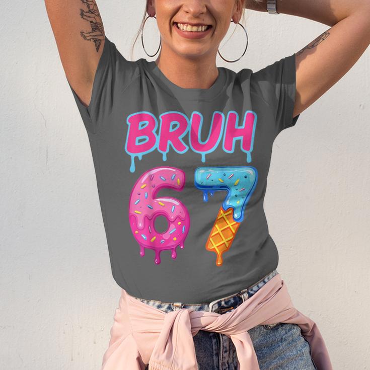 Baseball Ice Cream Drip Number 67 Player Or 67th Birthday Unisex Jersey T-Shirt Baseball Ice Cream Drip Number 67 Player Or 67th Birthday Unisex Jersey T-Shirt