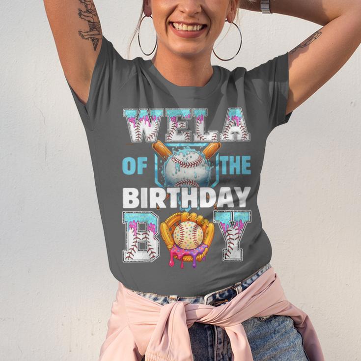 Baseball Ice Cream Drip Wela Of The Birthday Boy Unisex Jersey T-Shirt