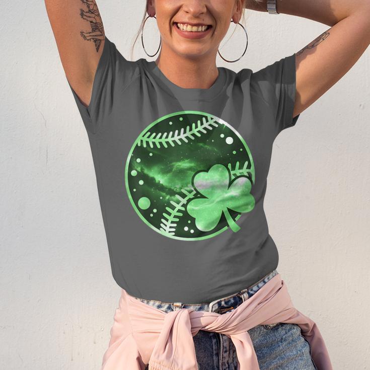 Baseball Irish Shamrock Lucky Clover St Patricks Day Boys Unisex Jersey T-Shirt Baseball Irish Shamrock Lucky Clover St Patricks Day Boys Unisex Jersey T-Shirt