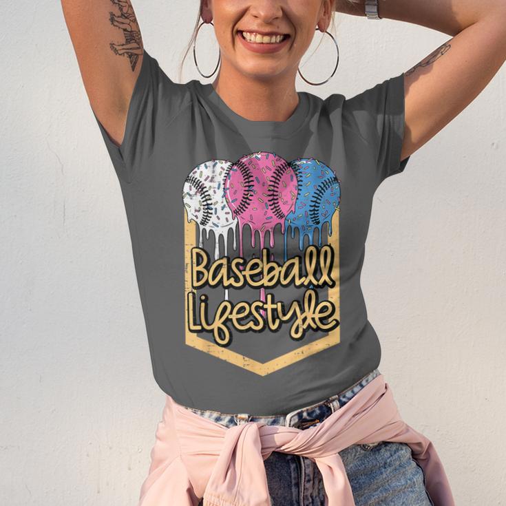 Baseball Lifestyle Ball Sprinkles Drip Boys Kids Men Teen Unisex Jersey T-Shirt Baseball Lifestyle Ball Sprinkles Drip Boys Kids Men Teen Unisex Jersey T-Shirt