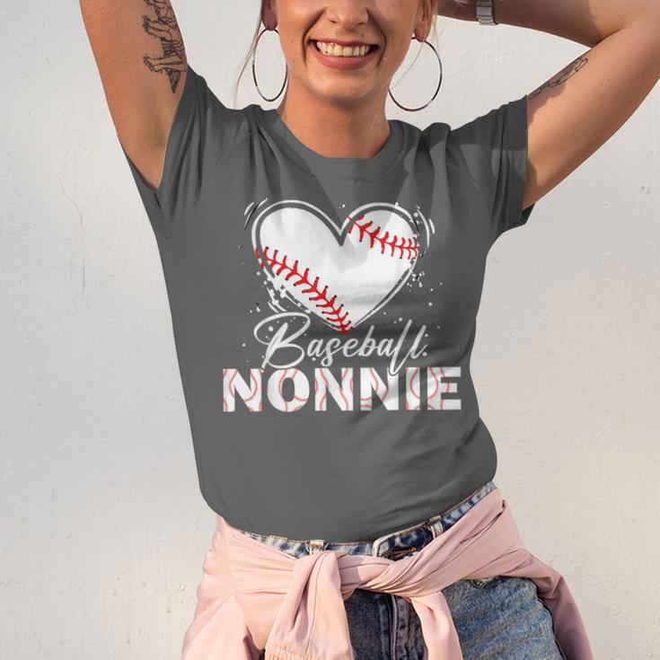 Baseball Nonnie Baseball Heart Unisex Jersey T-Shirt Baseball Nonnie Baseball Heart Unisex Jersey T-Shirt