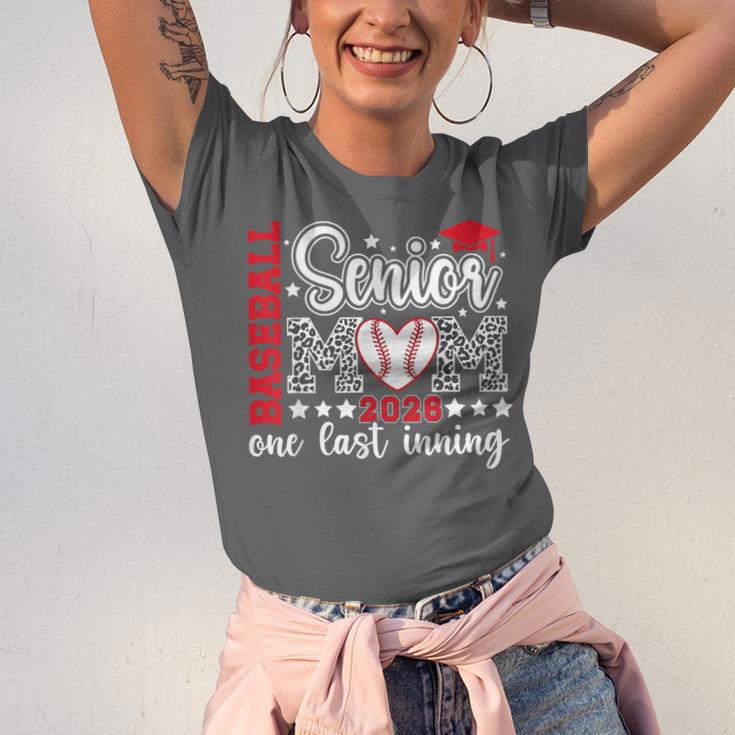 Baseball Senior Mom 2026 Last Inning Baseball Senior Mama Unisex Jersey T-Shirt Baseball Senior Mom 2026 Last Inning Baseball Senior Mama Unisex Jersey T-Shirt