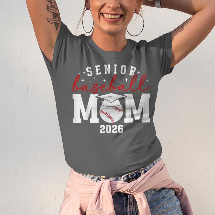 Baseball Senior Mom Of A Senior Baseball Player Mom 2026 Unisex Jersey T-Shirt