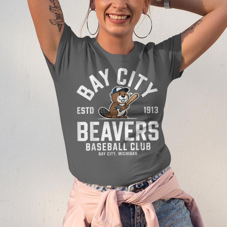 Bay City Beavers Baseball Club Estd 1913 Unisex Jersey T-Shirt