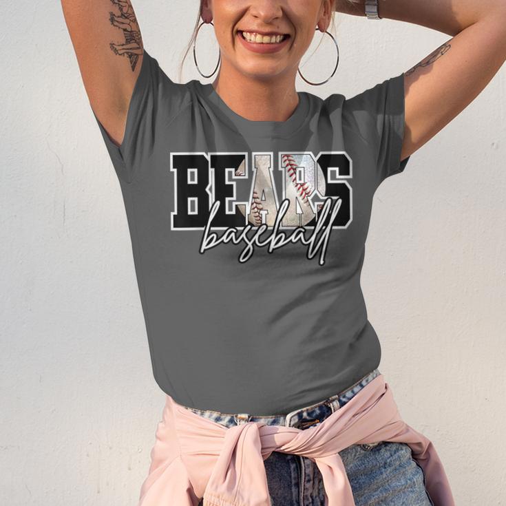 Bears Baseball Mom Game Day School Spirit Bear Pride Unisex Jersey T-Shirt Bears Baseball Mom Game Day School Spirit Bear Pride Unisex Jersey T-Shirt