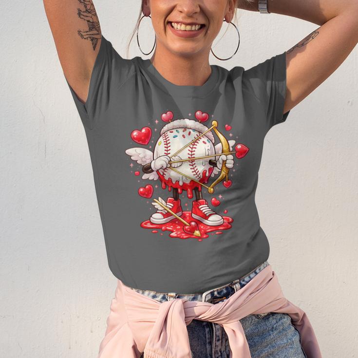 Cupid Baseball Drip Icecream Apparel Youth Boy Valentine Unisex Jersey T-Shirt
