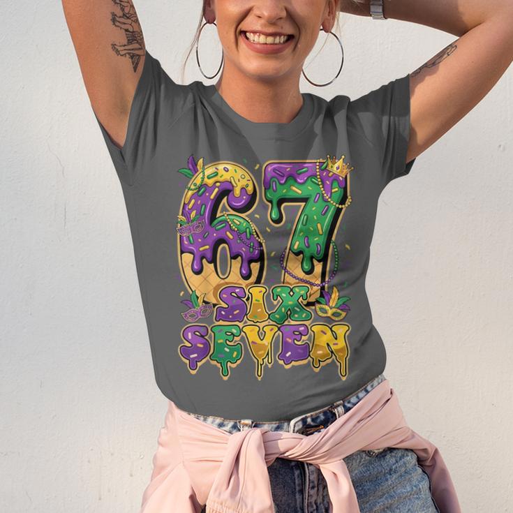 Mardi Gras Six Seven Baseball Drip Number 6 7 Meme Unisex Jersey T-Shirt Mardi Gras Six Seven Baseball Drip Number 6 7 Meme Unisex Jersey T-Shirt