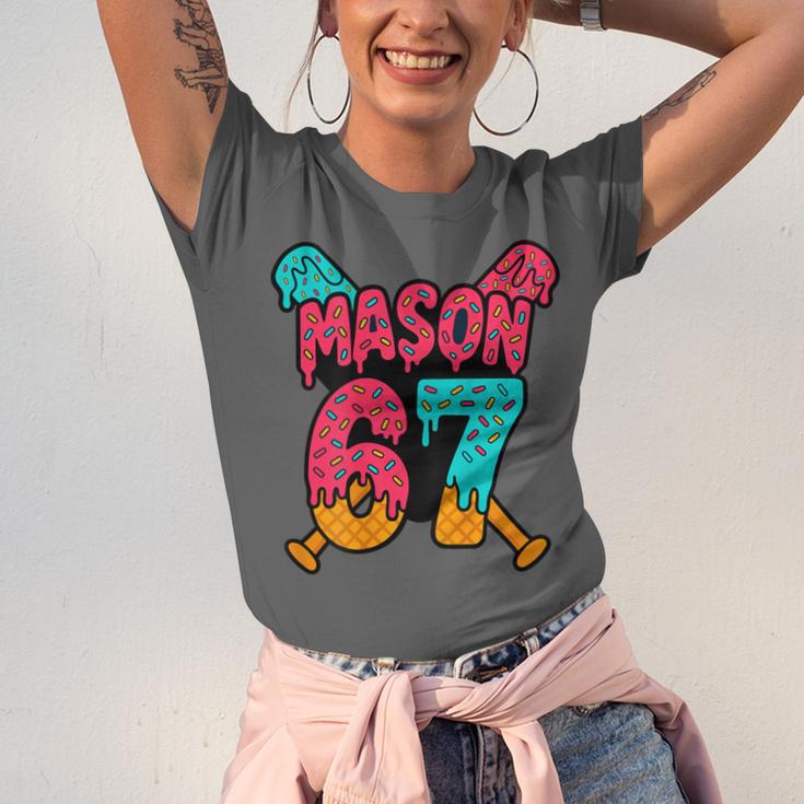 Mason 67 Ice Cream Drip Baseball Meme Unisex Jersey T-Shirt Mason 67 Ice Cream Drip Baseball Meme Unisex Jersey T-Shirt