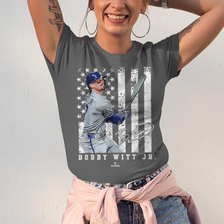 Show Your Pride Bobby WITT Jr Kansas City Baseball MLBPA Unisex Jersey T-Shirt