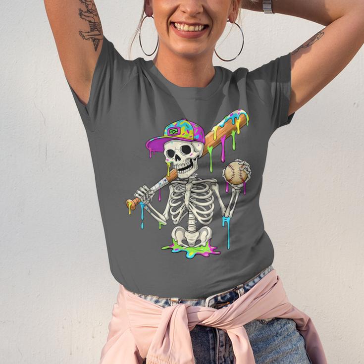 Skeleton Baseball Drip Boys Ice Cream Drip Youth Baseball Unisex Jersey T-Shirt Skeleton Baseball Drip Boys Ice Cream Drip Youth Baseball Unisex Jersey T-Shirt
