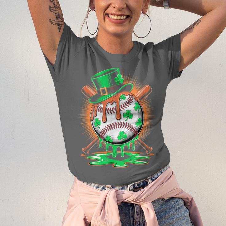 St Patrick Day Baseball Drip Ice Cream Kids Boys Men Unisex Jersey T-Shirt St Patrick Day Baseball Drip Ice Cream Kids Boys Men Unisex Jersey T-Shirt