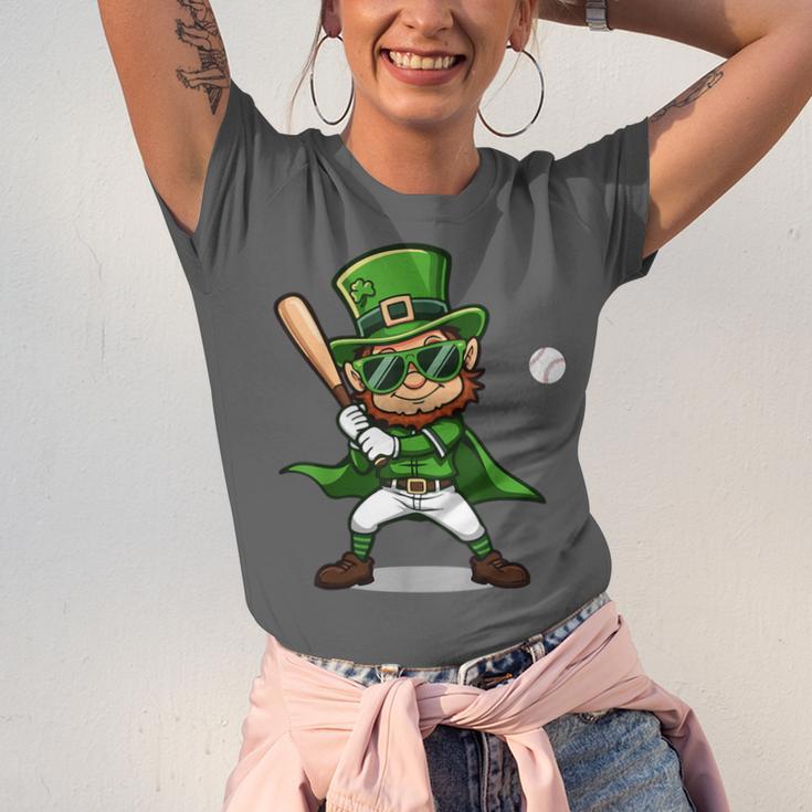 St Patrick’s Day Leprechaun Baseball Irish Graphic Unisex Jersey T-Shirt
