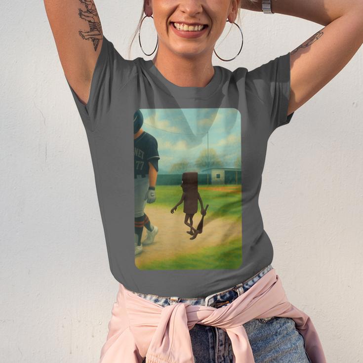 Tung Tung Tung Sahur Baseball Meme Unisex Jersey T-Shirt Tung Tung Tung Sahur Baseball Meme Unisex Jersey T-Shirt