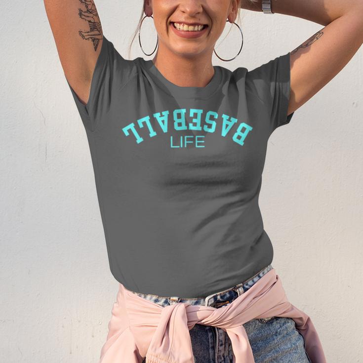 Upside Down Baseball Life Game Day Boys Girls Youth Unisex Jersey T-Shirt Upside Down Baseball Life Game Day Boys Girls Youth Unisex Jersey T-Shirt