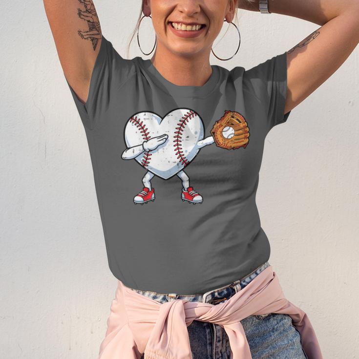 Valentines Day Baseball Ball Heart Dab Boys Kids Men Unisex Jersey T-Shirt Valentines Day Baseball Ball Heart Dab Boys Kids Men Unisex Jersey T-Shirt
