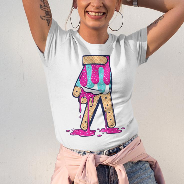 Baseball Ice Cream Drip Boys Glove Sprinkles Baseball Lover Unisex Jersey T-Shirt Baseball Ice Cream Drip Boys Glove Sprinkles Baseball Lover Unisex Jersey T-Shirt