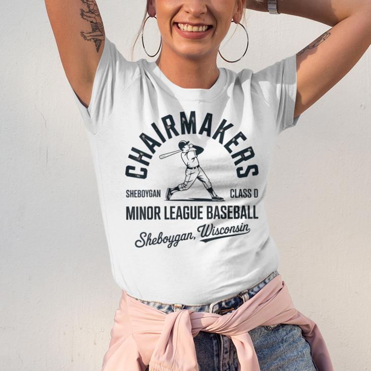 Chairmakers Sheboygan Minor League Baseball Unisex Jersey T-Shirt Chairmakers Sheboygan Minor League Baseball Unisex Jersey T-Shirt