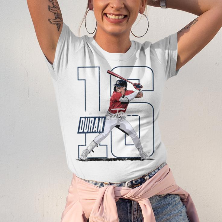 Jarren Duran Boston MLB Baseball Players MLBJDU202M Unisex Jersey T-Shirt Jarren Duran Boston MLB Baseball Players MLBJDU202M Unisex Jersey T-Shirt
