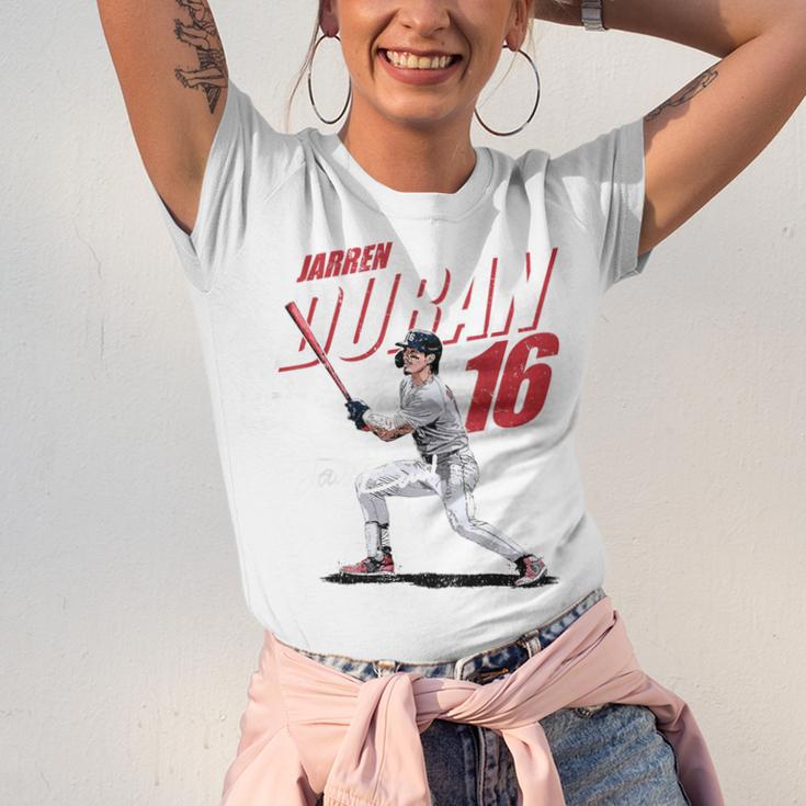 Jarren Duran Boston MLB Baseball Players MLBJDU204M Unisex Jersey T-Shirt