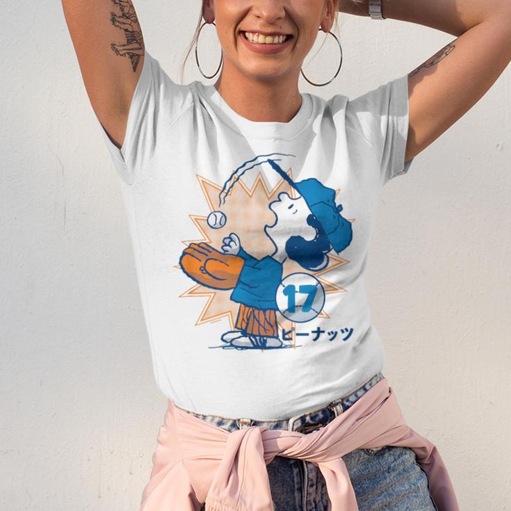 Lucy Van Pelt Baseball Catch Unisex Jersey T-Shirt Lucy Van Pelt Baseball Catch Unisex Jersey T-Shirt