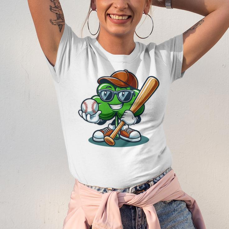 Shamrock Baseball St Patrick's Day Kids Boys Toddlers Premium Tri-Blend Unisex Jersey T-Shirt Shamrock Baseball St Patrick's Day Kids Boys Toddlers Premium Tri-Blend Unisex Jersey T-Shirt