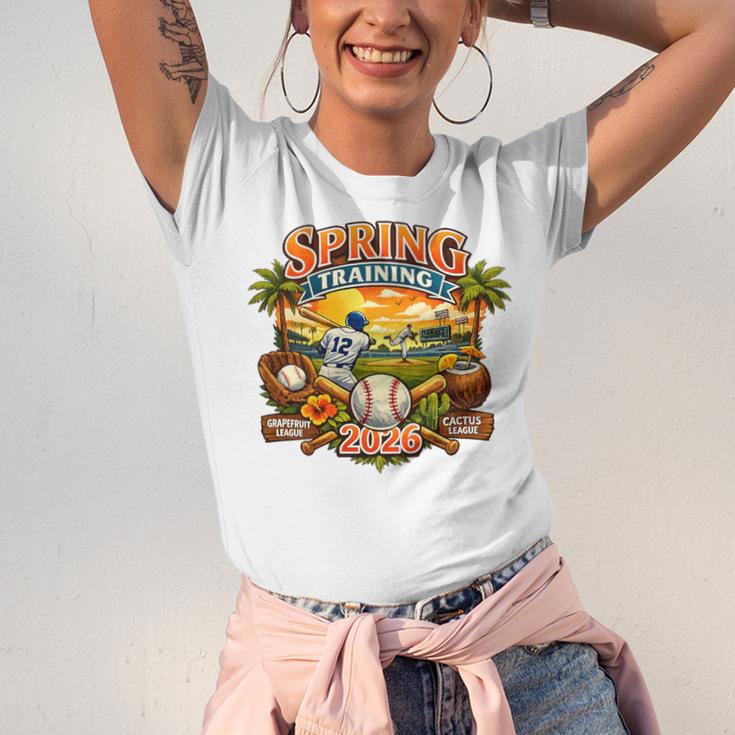 Spring Training 2026 Baseball Vintage Sunset Premium Tri-Blend Unisex Jersey T-Shirt Spring Training 2026 Baseball Vintage Sunset Premium Tri-Blend Unisex Jersey T-Shirt