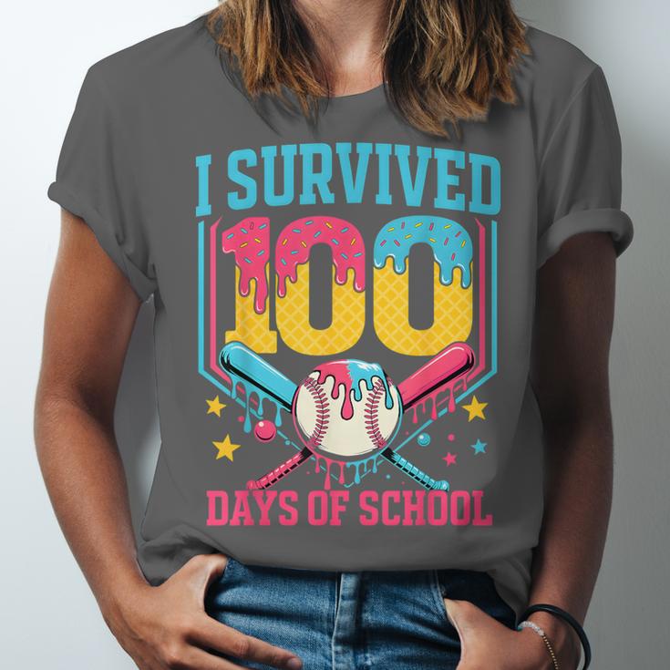 100 Days Of School Baseball Drip 100 Days Boy Girl Kids Unisex Jersey T-Shirt 100 Days Of School Baseball Drip 100 Days Boy Girl Kids Unisex Jersey T-Shirt