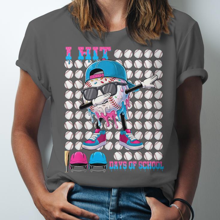 100 Days Of School Baseball Drip Boys Kids 100th Day School Unisex Jersey T-Shirt 100 Days Of School Baseball Drip Boys Kids 100th Day School Unisex Jersey T-Shirt