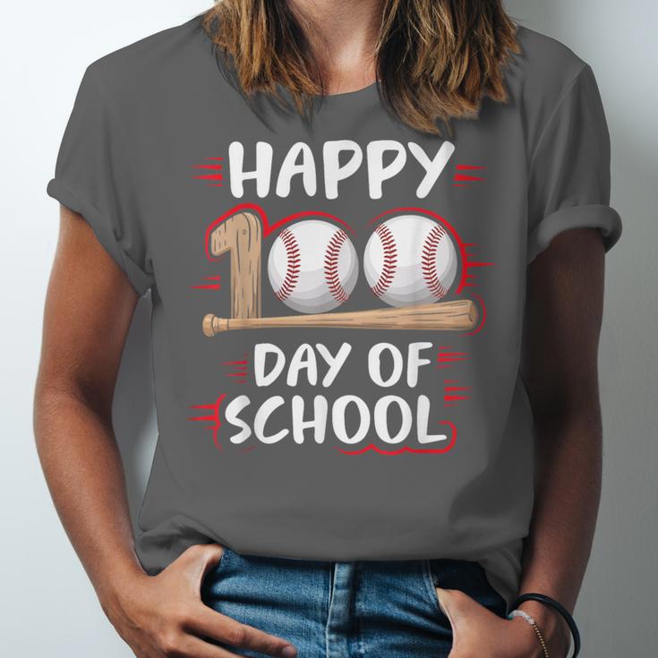 100 Days Of School Baseball Theme Kids Teens Boys 100th Day Unisex Jersey T-Shirt 100 Days Of School Baseball Theme Kids Teens Boys 100th Day Unisex Jersey T-Shirt