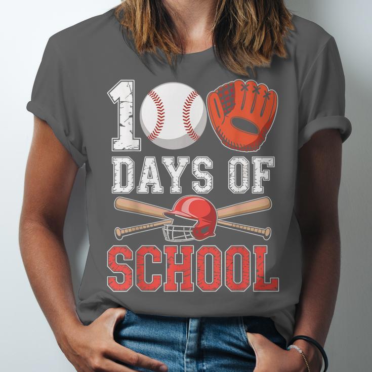 100 Days Of School Baseball Player Teacher Student Unisex Jersey T-Shirt 100 Days Of School Baseball Player Teacher Student Unisex Jersey T-Shirt