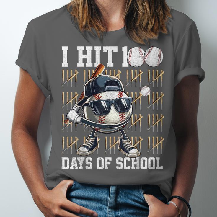 100 Days Of School Boys Kids 100th Day Balls Baseball Kids Unisex Jersey T-Shirt 100 Days Of School Boys Kids 100th Day Balls Baseball Kids Unisex Jersey T-Shirt
