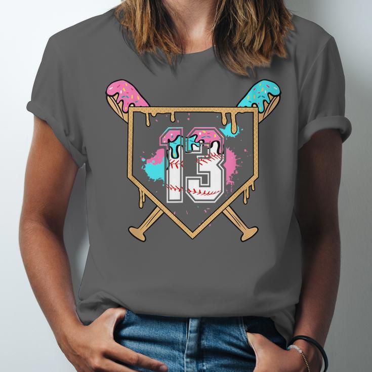 13th Birthday Baseball Bat Ice-Cream Drip 13yrs Old Boy Kid Unisex Jersey T-Shirt 13th Birthday Baseball Bat Ice-Cream Drip 13yrs Old Boy Kid Unisex Jersey T-Shirt